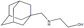 2-[(1-adamantylmethyl)amino]ethanol Struktur