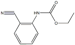 ethyl 2-cyanophenylcarbamate Struktur