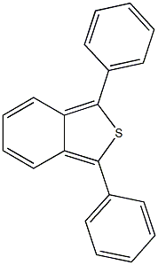 1,3-diphenyl-2-benzothiophene Struktur