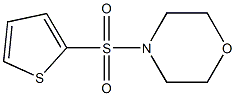 4-(2-thienylsulfonyl)morpholine Struktur