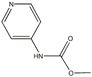 methyl 4-pyridinylcarbamate Struktur