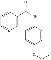 N-(4-ethoxyphenyl)nicotinamide Struktur