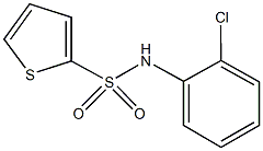 N-(2-chlorophenyl)-2-thiophenesulfonamide Struktur