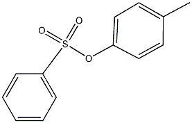 4-methylphenylbenzenesulfonate Struktur