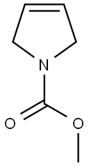 methyl 2,5-dihydro-1H-pyrrole-1-carboxylate Struktur