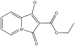 2-(ethoxycarbonyl)-3-oxo-3H-indolizinium-1-olate Struktur