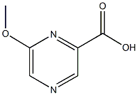 6-methoxypyrazine-2-carboxylic acid Struktur