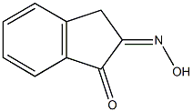 1H-indene-1,2(3H)-dione 2-oxime Struktur