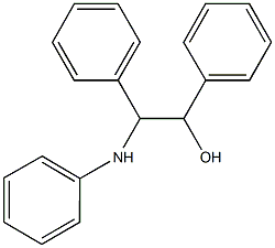 2-anilino-1,2-diphenylethanol Struktur