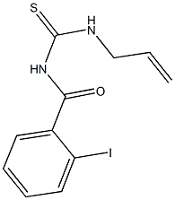 N-allyl-N'-(2-iodobenzoyl)thiourea Struktur