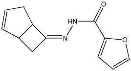 N'-bicyclo[3.2.0]hept-2-en-6-ylidene-2-furohydrazide Struktur