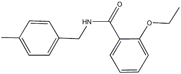 2-ethoxy-N-(4-methylbenzyl)benzamide Struktur