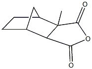 2-methyl-4-oxatricyclo[5.2.1.0~2,6~]decane-3,5-dione Struktur