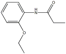 N-(2-ethoxyphenyl)propanamide Struktur