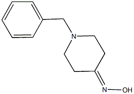 1-benzyl-4-piperidinone oxime Struktur