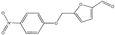 5-[(4-NITROPHENOXY)METHYL]-2-FURALDEHYDE Struktur