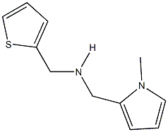 N-[(1-methyl-1H-pyrrol-2-yl)methyl]-N-(2-thienylmethyl)amine Struktur