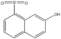 (7-hydroxy-1-naphthyl)sulfonyl Struktur