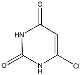 6-chloropyrimidine-2,4(1H,3H)-dione Struktur