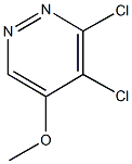 5,6-dichloro-4-pyridazinyl methyl ether Struktur