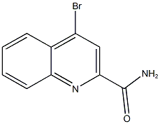 4-bromo-2-quinolinecarboxamide Struktur