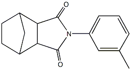 4-(3-methylphenyl)-4-azatricyclo[5.2.1.0~2,6~]decane-3,5-dione Struktur