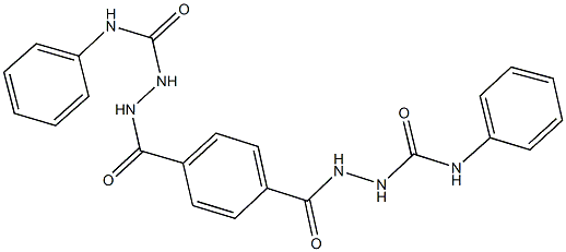 2-(4-{[2-(anilinocarbonyl)hydrazino]carbonyl}benzoyl)-N-phenylhydrazinecarboxamide Struktur