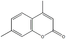 4,7-dimethyl-2H-chromen-2-one Struktur