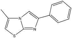 3-methyl-6-phenylimidazo[2,1-b][1,3]thiazole Struktur