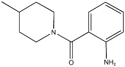 2-[(4-methyl-1-piperidinyl)carbonyl]phenylamine Struktur