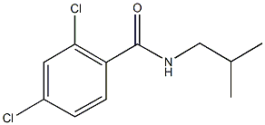 2,4-dichloro-N-isobutylbenzamide Struktur