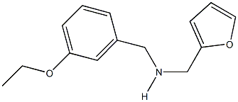 N-(3-ethoxybenzyl)-N-(2-furylmethyl)amine Struktur