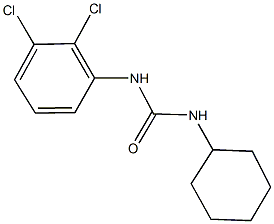 N-cyclohexyl-N'-(2,3-dichlorophenyl)urea Struktur