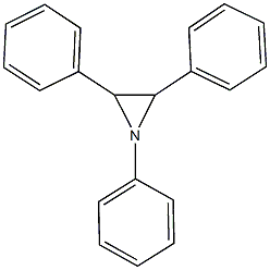 1,2,3-triphenylaziridine Struktur