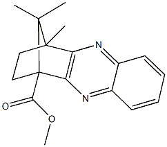 methyl 12,15,15-trimethyl-3,10-diazatetracyclo[10.2.1.0~2,11~.0~4,9~]pentadeca-2(11),3,5,7,9-pentaene-1-carboxylate Struktur