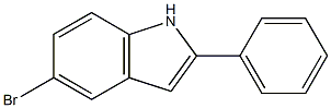 5-bromo-2-phenyl-1H-indole Struktur