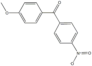 (4-methoxyphenyl)(4-nitrophenyl)methanone Struktur