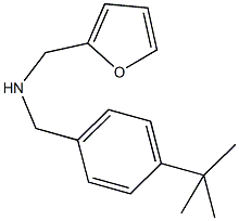 N-(4-tert-butylbenzyl)-N-(2-furylmethyl)amine Struktur