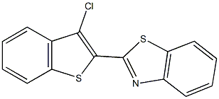 2-(3-chloro-1-benzothien-2-yl)-1,3-benzothiazole Struktur