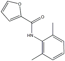 N-(2,6-dimethylphenyl)-2-furamide Struktur