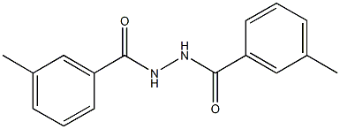 3-methyl-N'-(3-methylbenzoyl)benzohydrazide Struktur