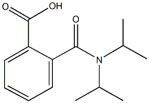 2-[(diisopropylamino)carbonyl]benzoic acid Struktur