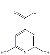 methyl 2,6-dihydroxyisonicotinate Struktur