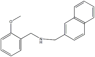 N-(2-methoxybenzyl)(2-naphthyl)methanamine Struktur