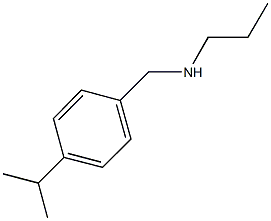 N-(4-isopropylbenzyl)-N-propylamine Struktur