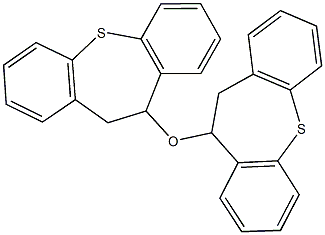 di(10,11-dihydrodibenzo[b,f]thiepin-10-yl) ether Struktur