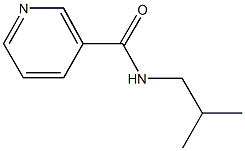 N-isobutylnicotinamide Struktur