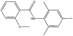 N-mesityl-2-methoxybenzamide Struktur