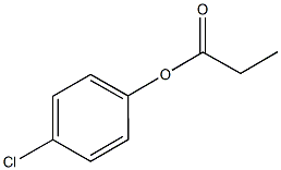 4-chlorophenyl propionate Struktur