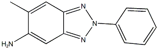 6-methyl-2-phenyl-2H-1,2,3-benzotriazol-5-ylamine Struktur